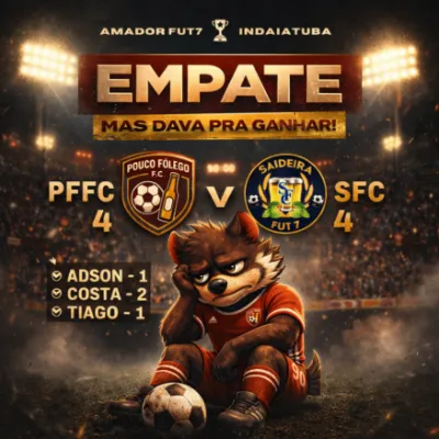 Amistoso - Saideira FC - 15022026