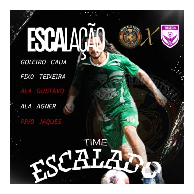 Time escalado para o confronto de hoje 